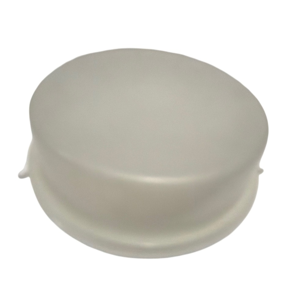 Vintage Tupperware Pie Carrier Round Sheer White Seal Lid Molds 719 & 720 GUC